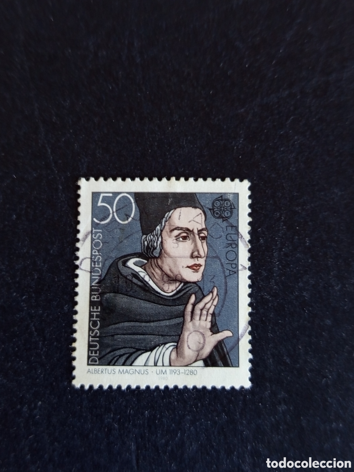 Stamps: Alemania Federal, 1980. Europa: S. Alberto Magno. Yvert 893. Pedido m&iacute;nimo 3 &euro;. Ver fotos