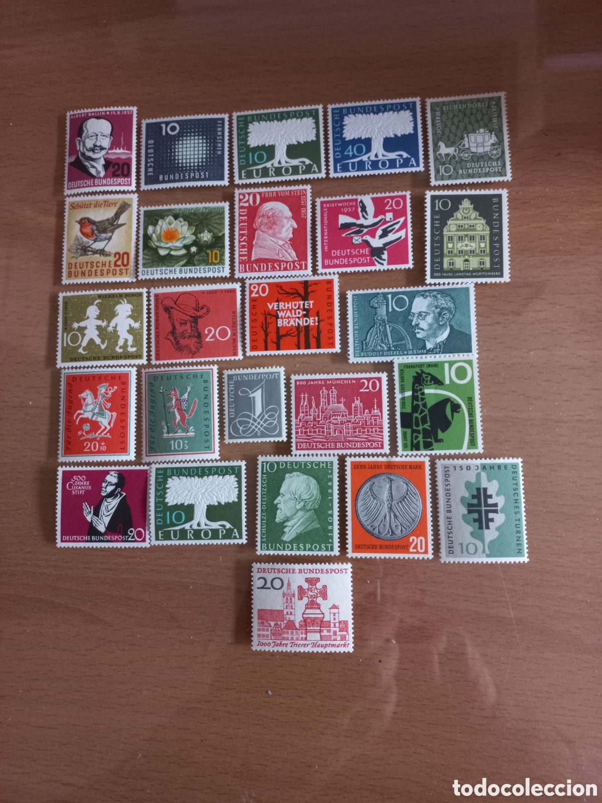 Briefmarken: LOTE DE SELLOS ALEMANIA **