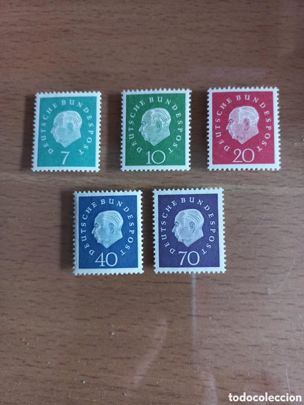 Briefmarken: SERIE DE SELLOS ALEMANIA **A&Ntilde;O 1959