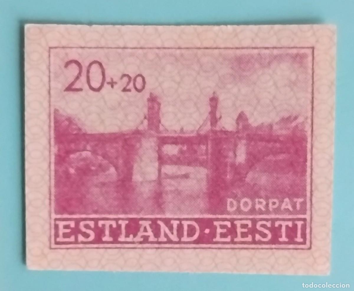 Sellos: Alemania Estland Eesti ,,,,,,,,,,, ,,,,,,,,,,,, - Foto 1