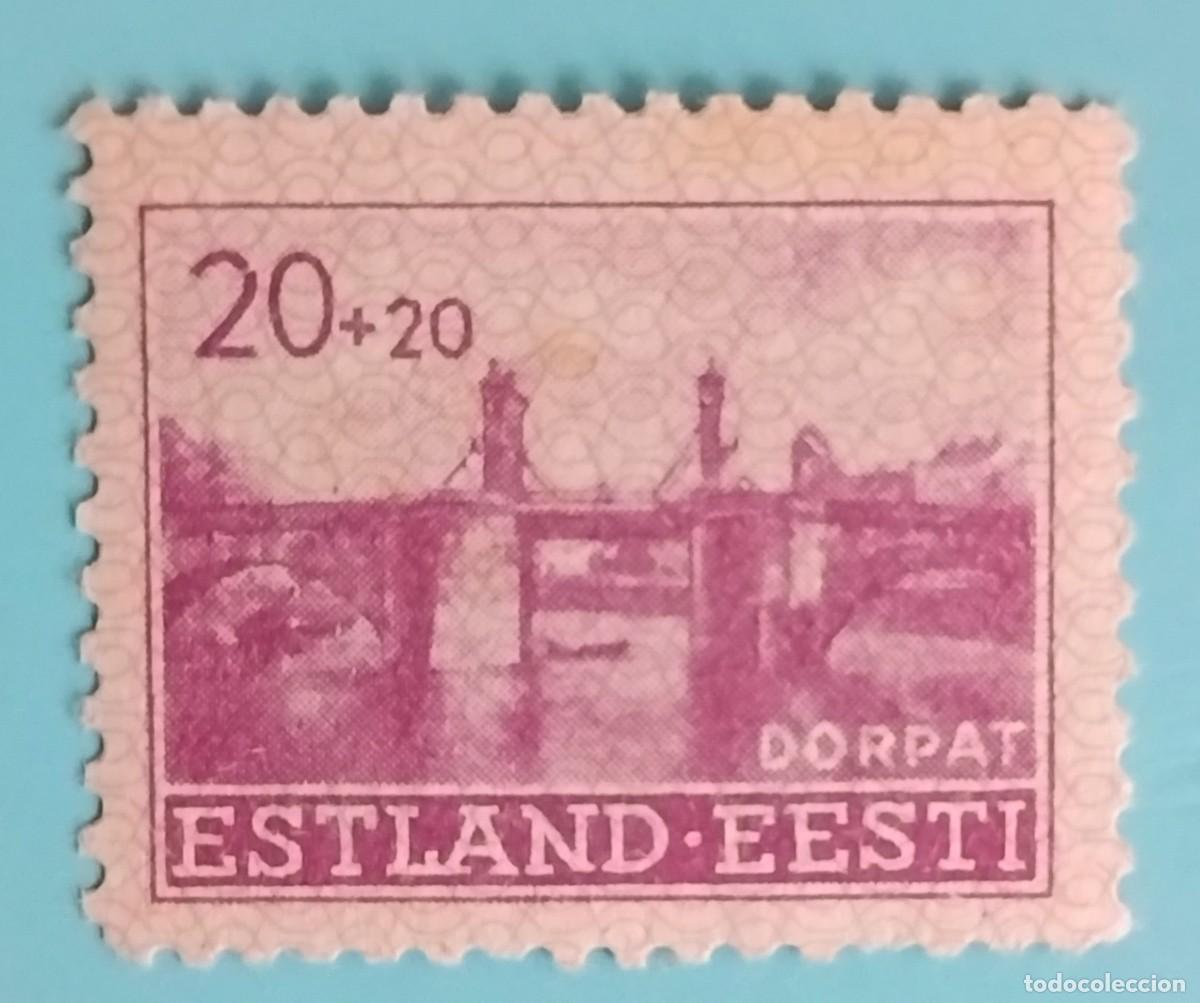 Sellos: Alemania Estland Eesti,,,,,,,,,,, ,,,,,,,,,,,, - Foto 1
