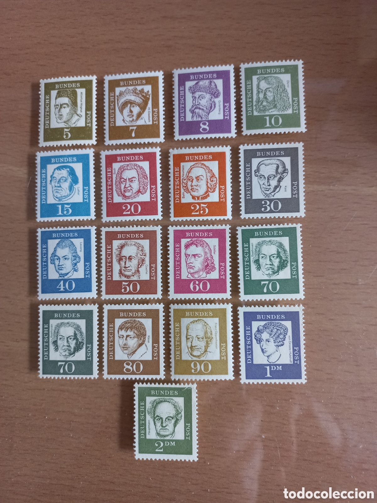Stamps: SERIE DE SELLOS ALEMANIA **A&Ntilde;O 1961