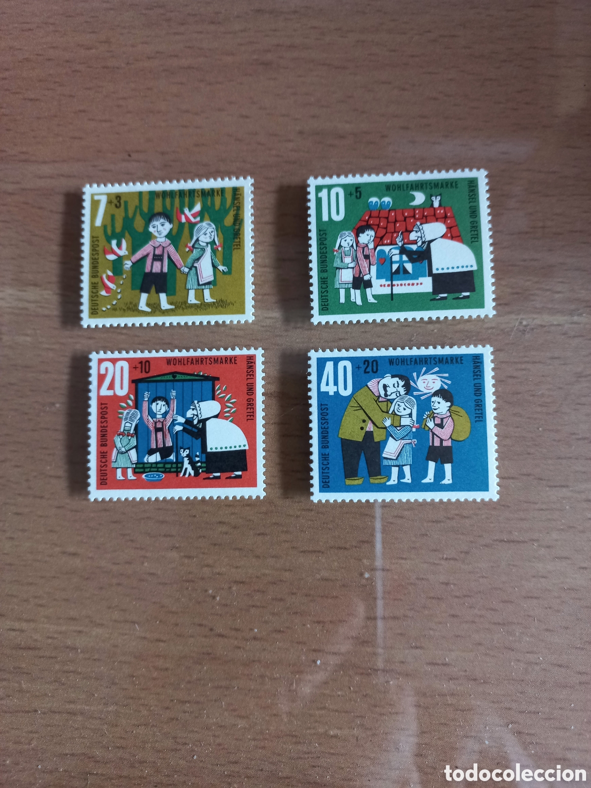 Stamps: SERIE DE SELLOS ALEMANIA **A&Ntilde;O 1961