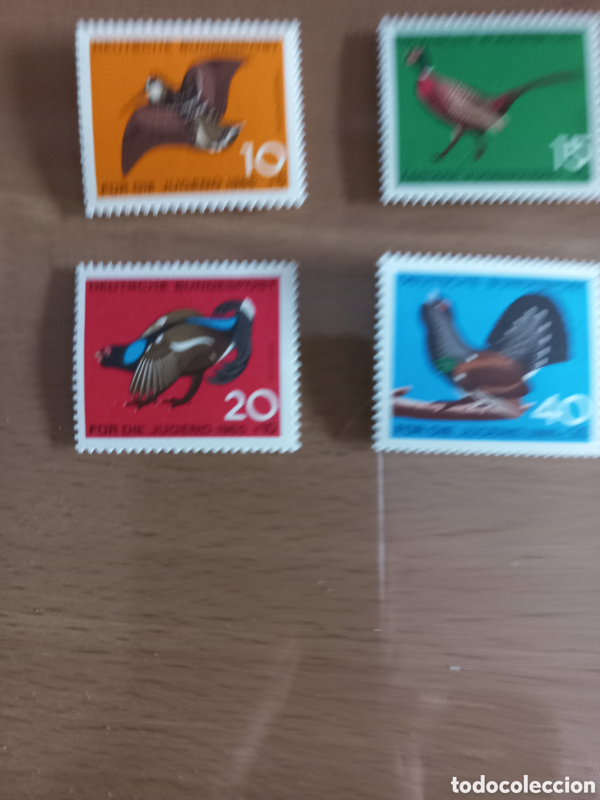 Selos: SERIE DE SELLOS ALEMANIA **A&Ntilde;O 1965