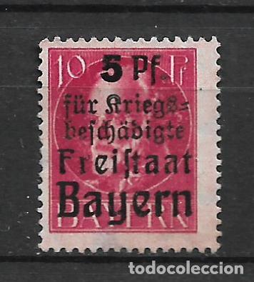 Stamps: alemania bayern 1919 michel 171 (*) - 3/29