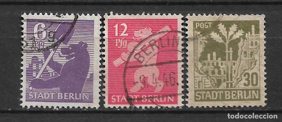 Selos: alemania berlin brandemburgo 1945 sellos usado - 3/41