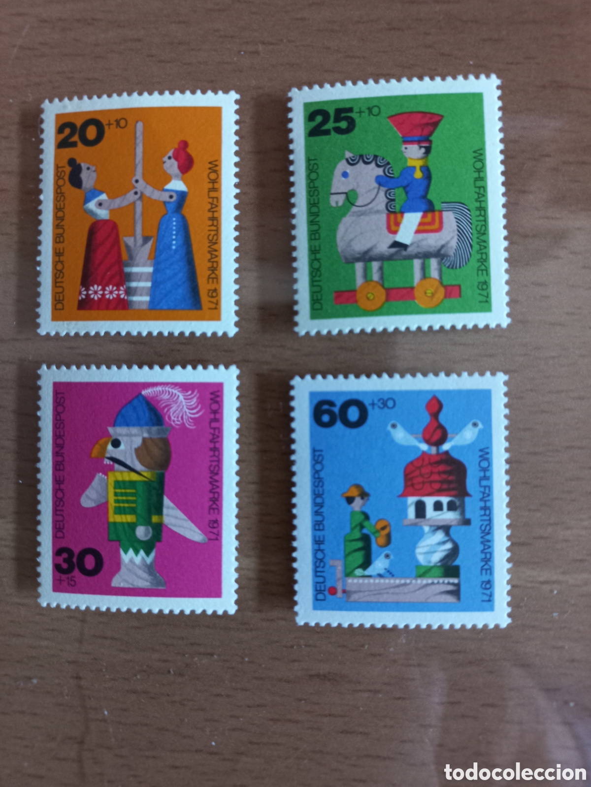 Briefmarken: SERIE DE SELLOS ALEMANIA **A&Ntilde;O 1971
