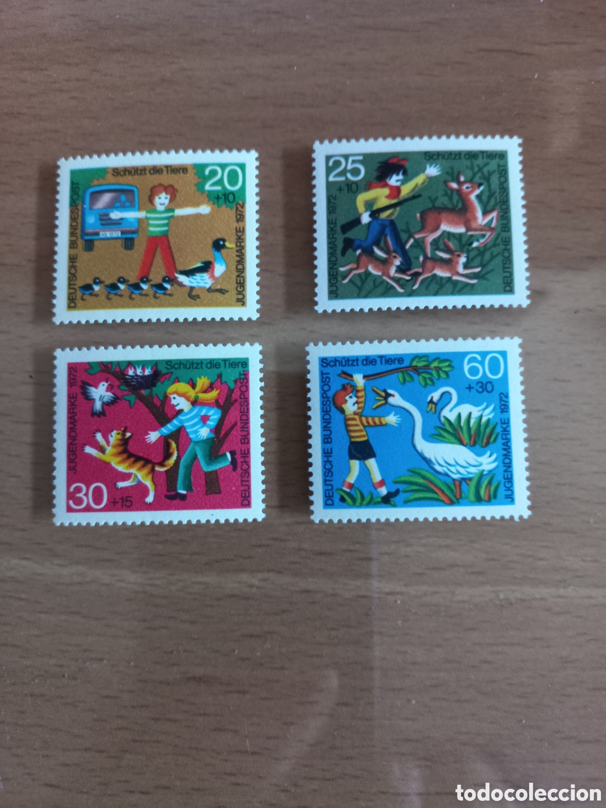 Briefmarken: SERIE DE SELLOS ALEMANIA **A&Ntilde;O 1972