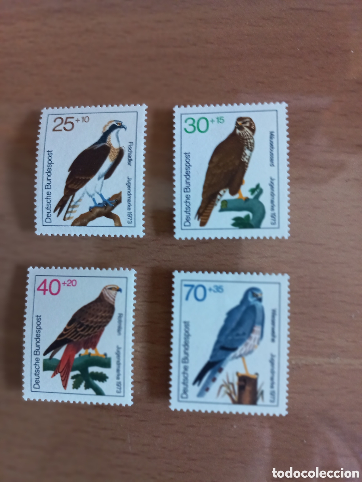 Selos: SERIE DE SELLOS ALEMANIA **A&Ntilde;O 1973