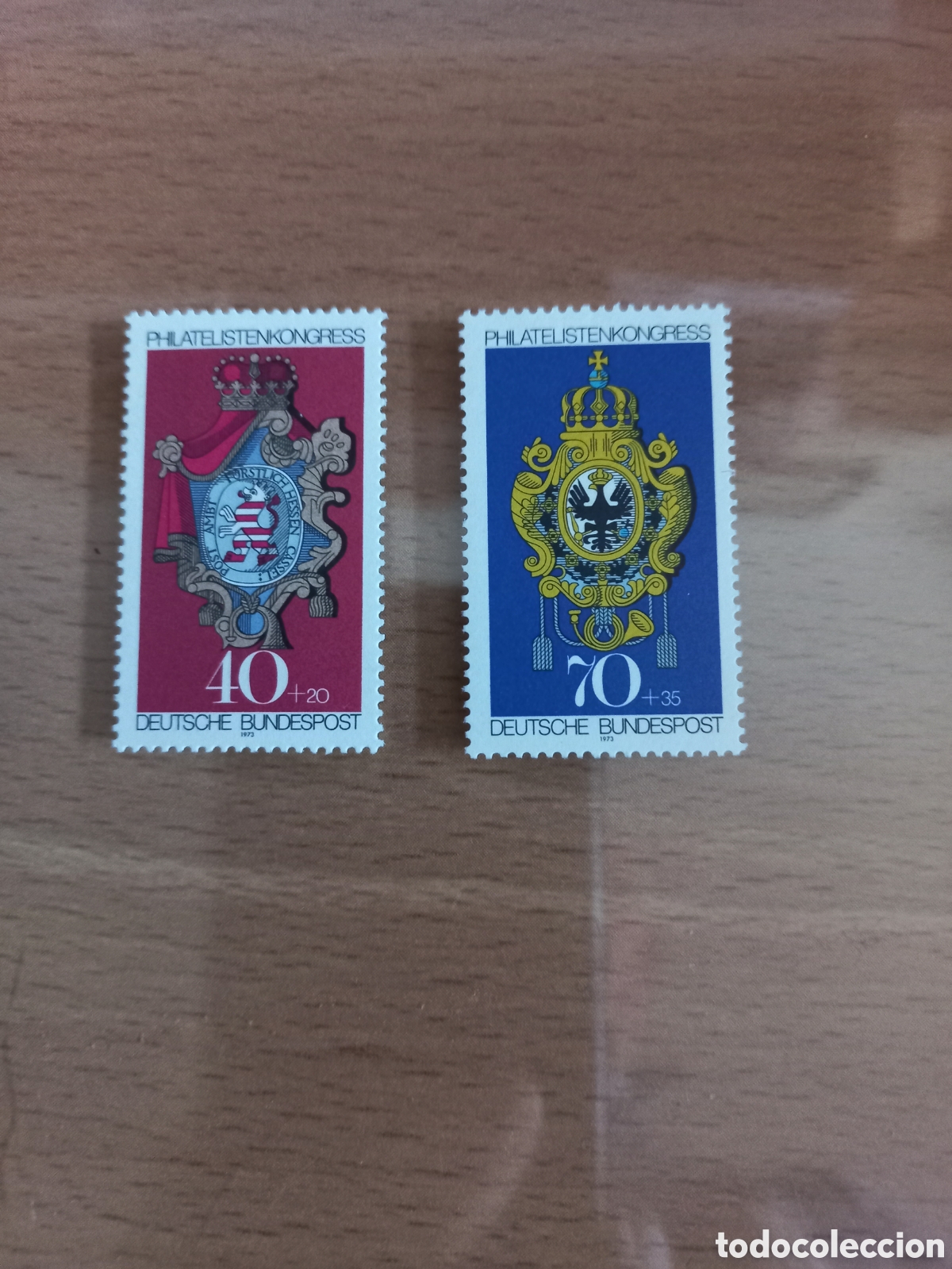 Selos: SERIE DE SELLOS ALEMANIA **A&Ntilde;O 1973