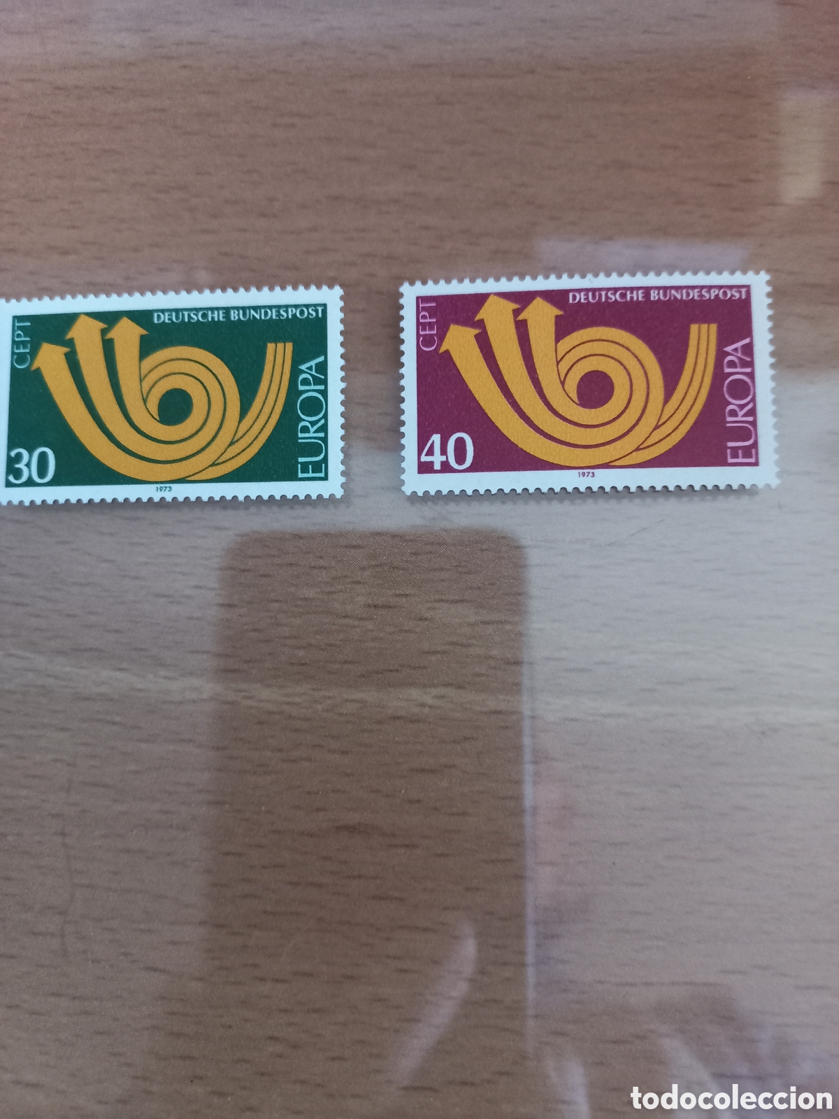 Selos: SERIE DE SELLOS ALEMANIA **A&Ntilde;O 1973