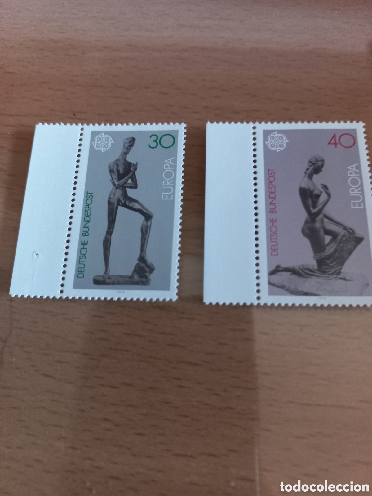 Selos: SERIE DE SELLOS ALEMANIA **A&Ntilde;O 1974