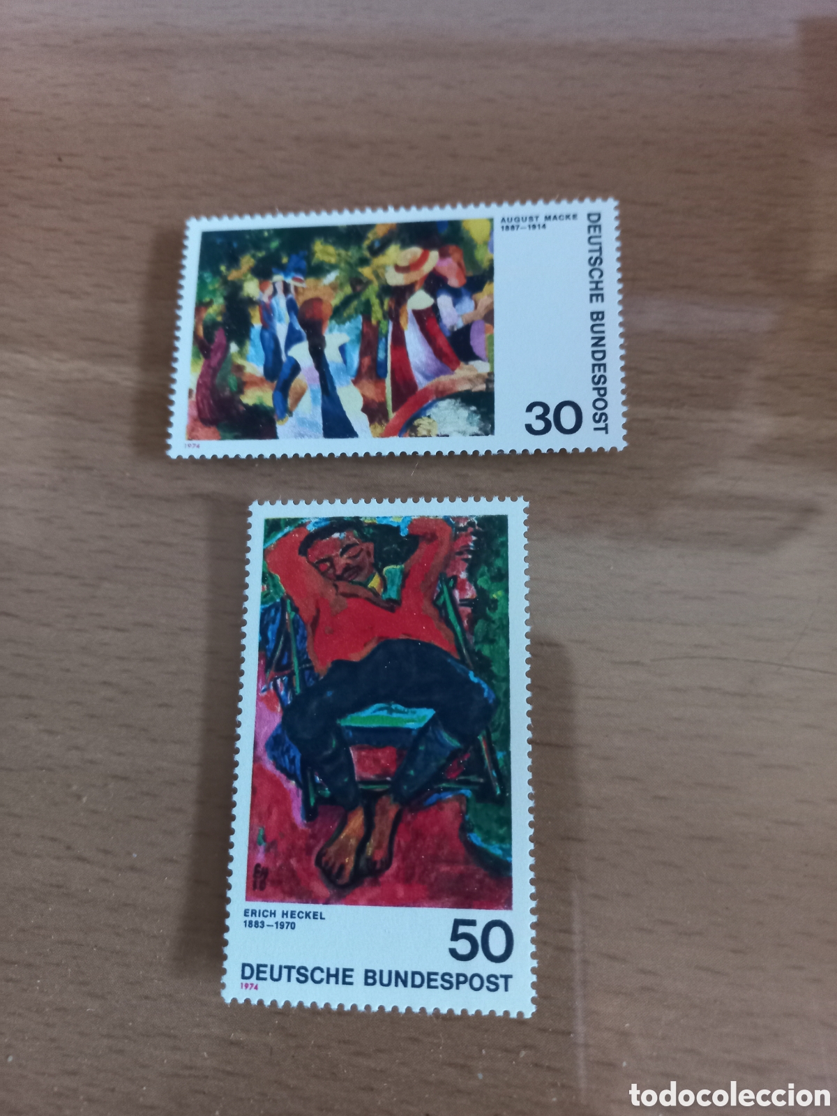 Stamps: SERIE DE SELLOS ALEMANIA **A&Ntilde;O 1974