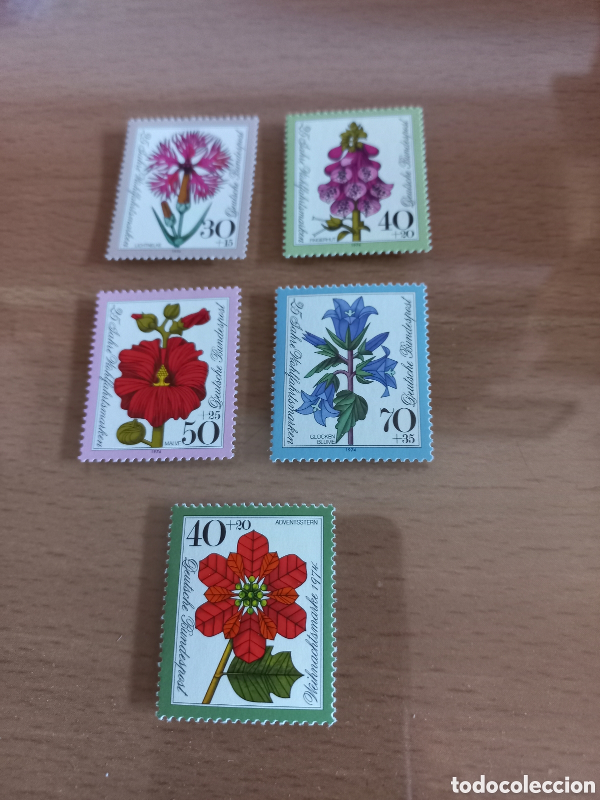 Stamps: SERIE DE SELLOS ALEMANIA **A&Ntilde;O 1974