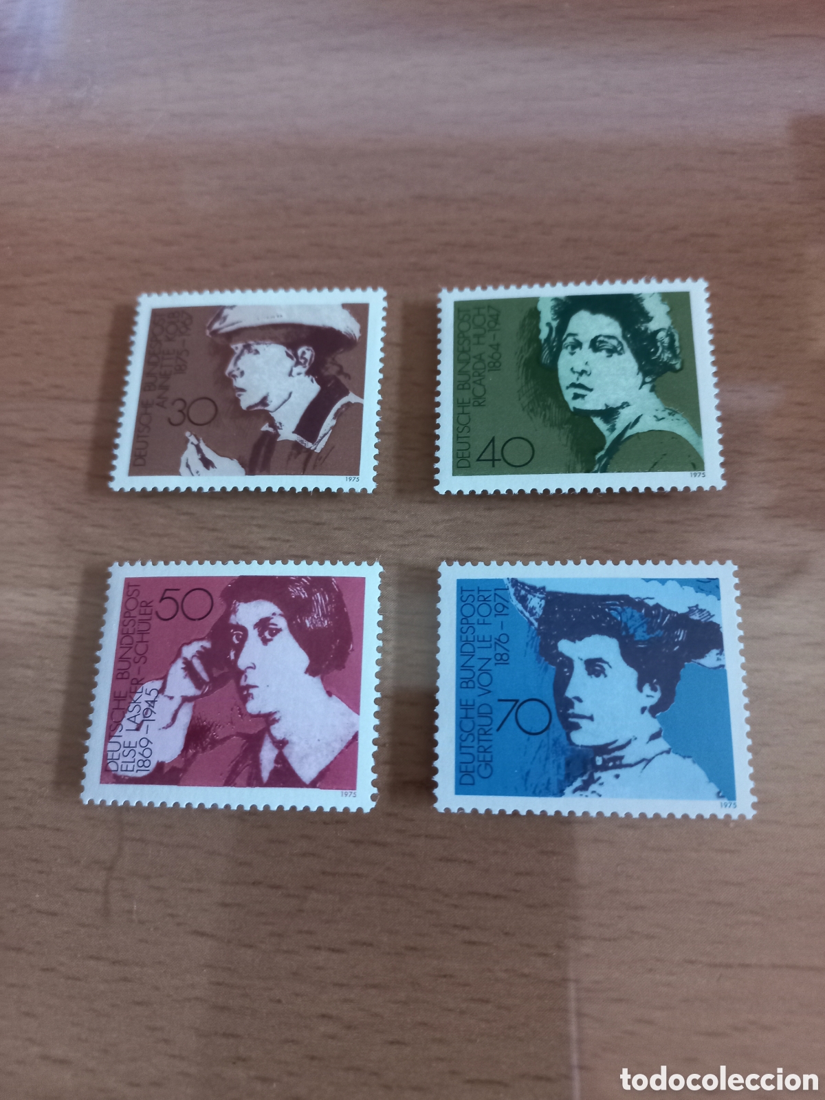 Stamps: SERIE DE SELLOS ALEMANIA **A&Ntilde;O 1975