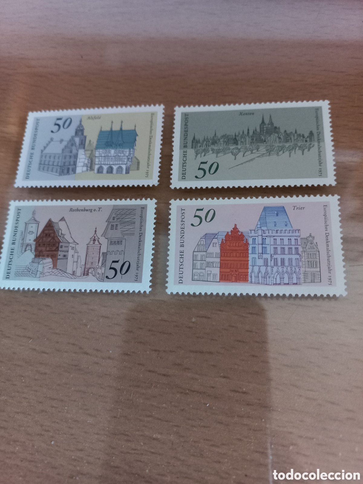 Stamps: SERIE DE SELLOS ALEMANIA **A&Ntilde;O 1975