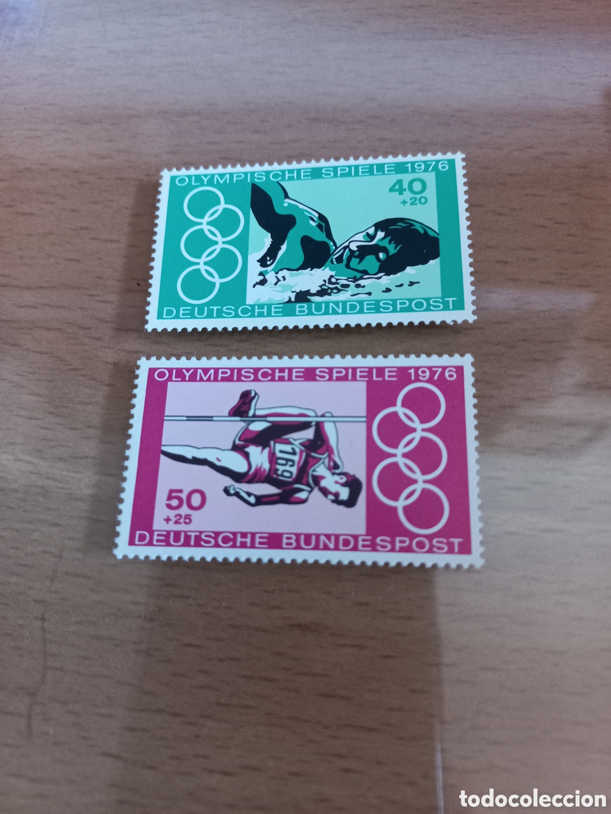 Stamps: SERIE DE SELLOS ALEMANIA **A&Ntilde;O 1976