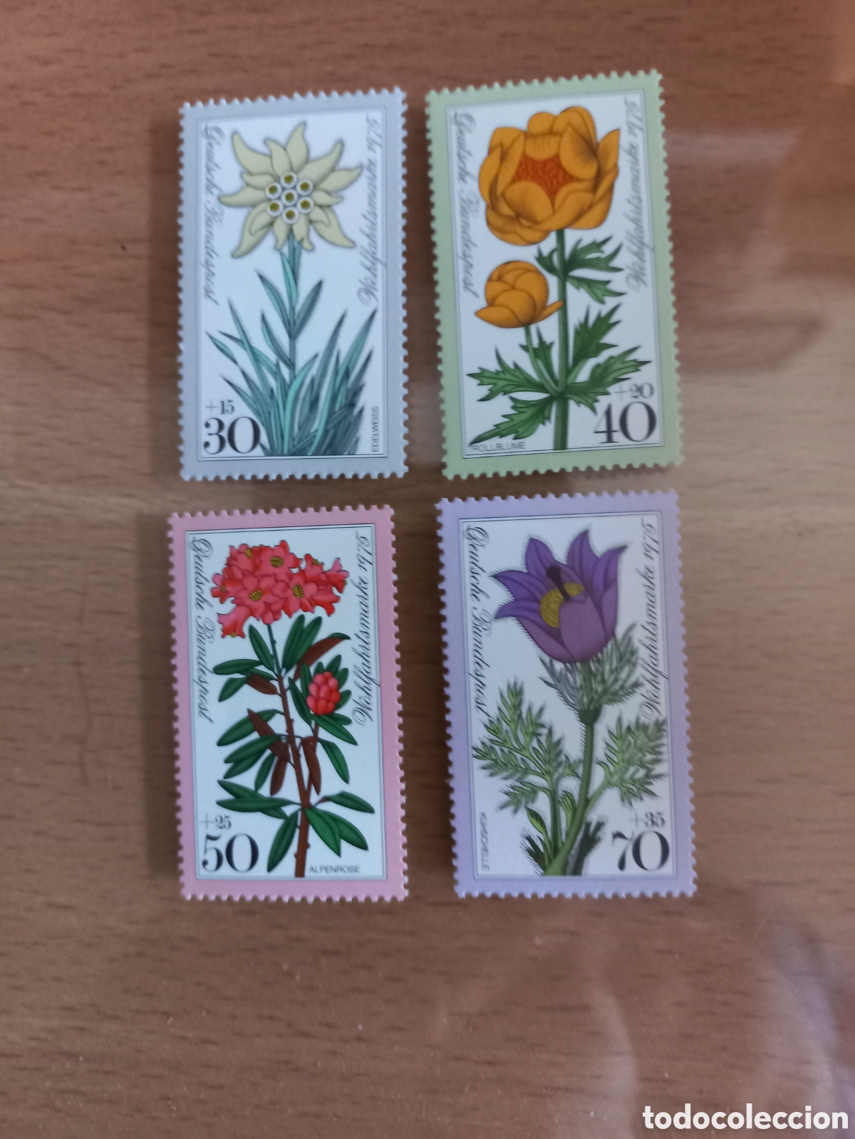 Stamps: SERIE DE SELLOS ALEMANIA **A&Ntilde;O 1975