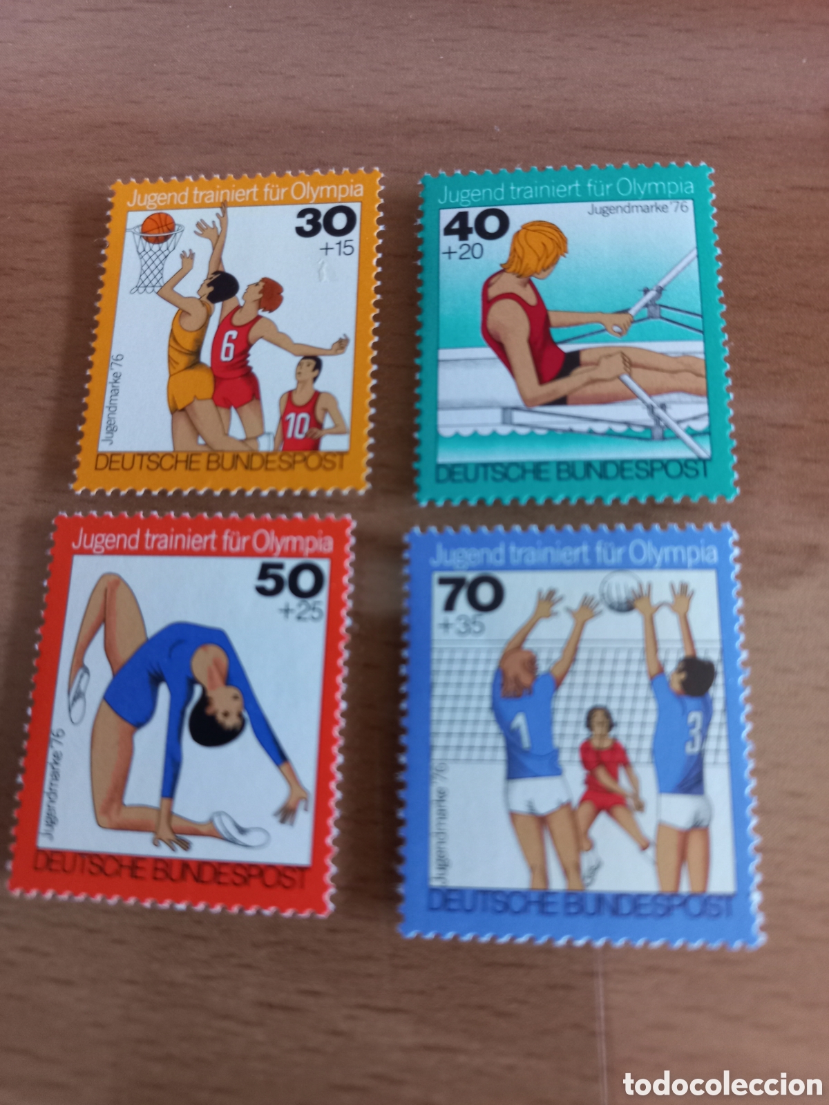Stamps: SERIE DE SELLOS ALEMANIA **A&Ntilde;O 1976