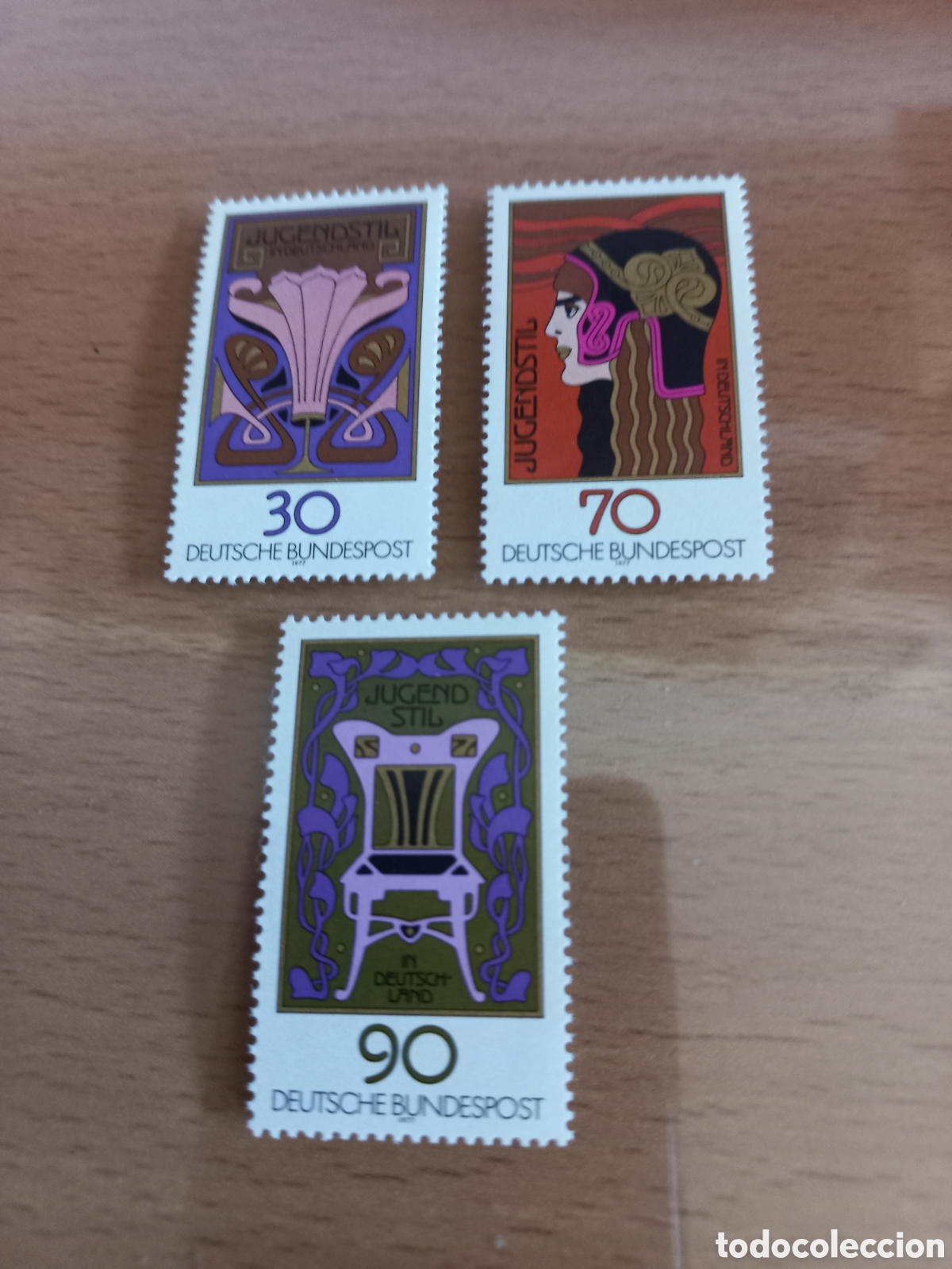 Stamps: SERIE DE SELLOS ALEMANIA **A&Ntilde;O 1977
