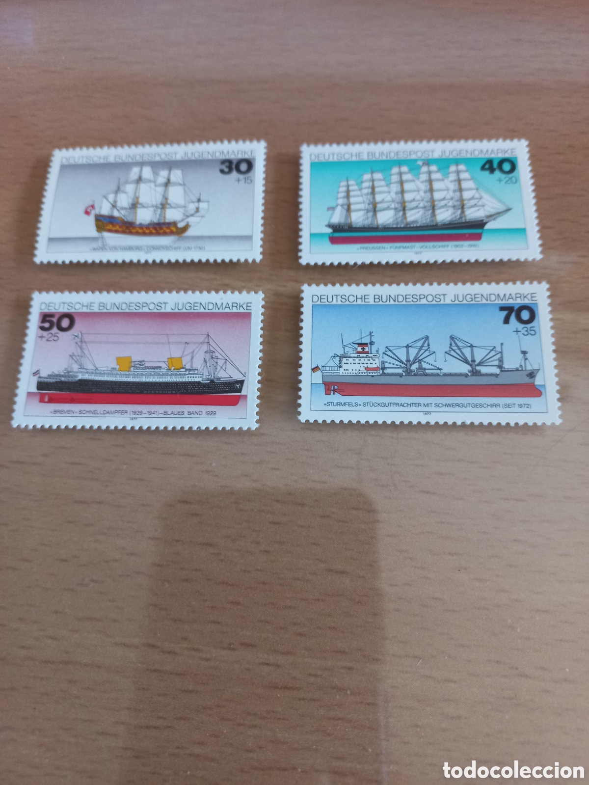 Stamps: SERIE DE SELLOS ALEMANIA **A&Ntilde;O 1977