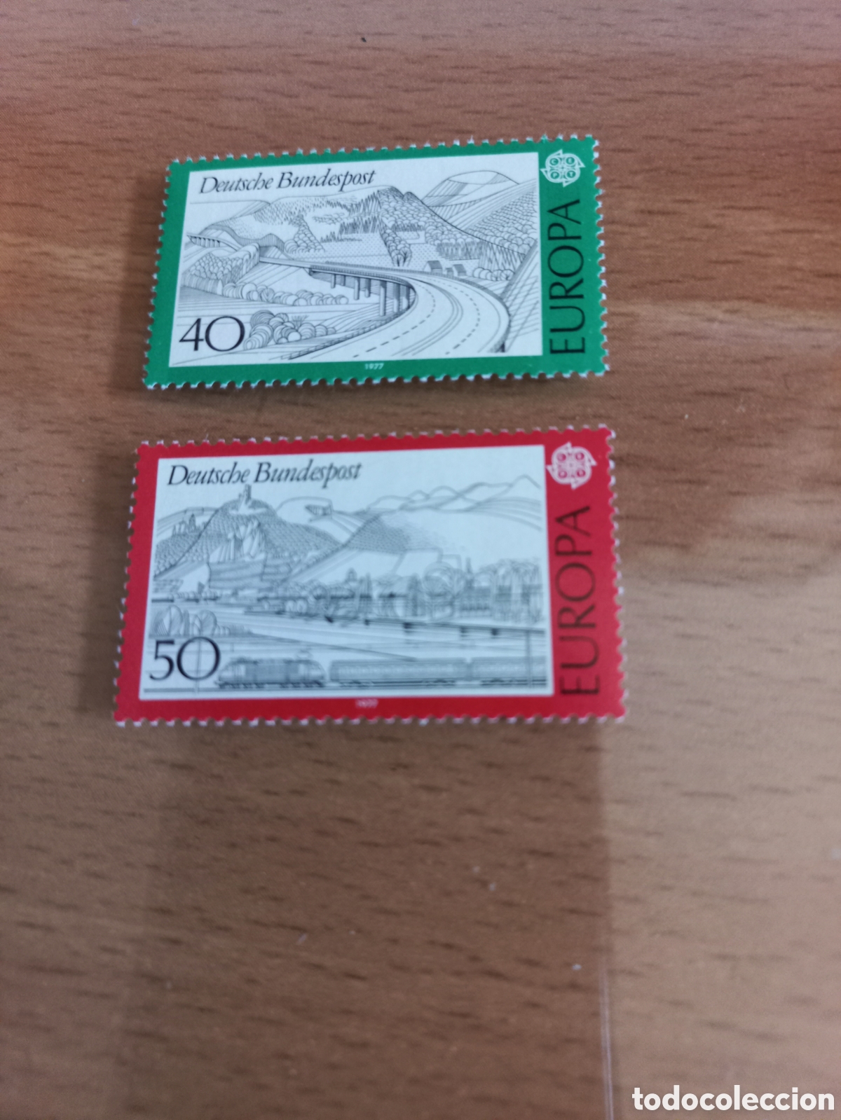Stamps: SERIE DE SELLOS ALEMANIA **A&Ntilde;O 1977