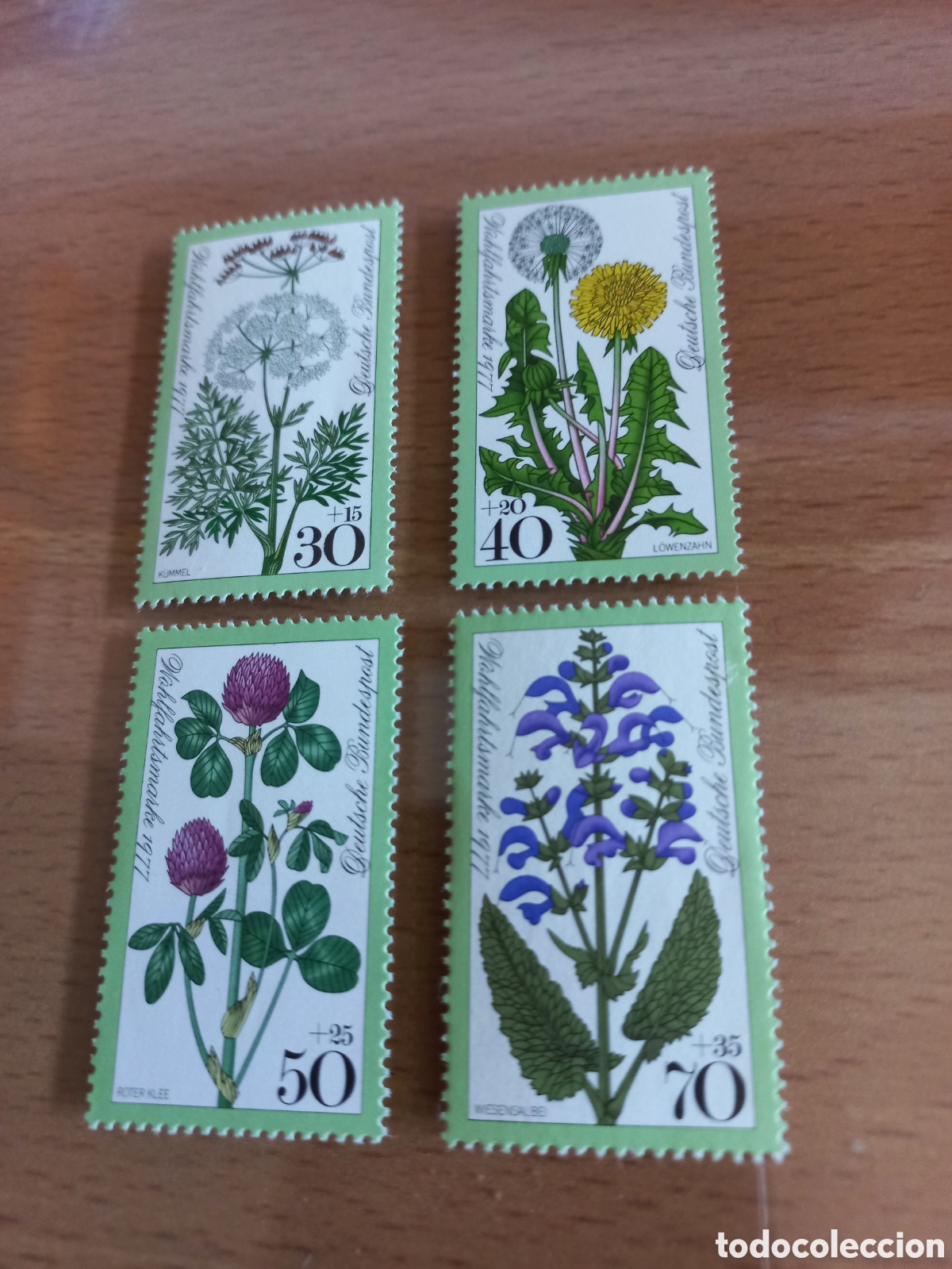 Stamps: SERIE DE SELLOS ALEMANIA **A&Ntilde;O 1977