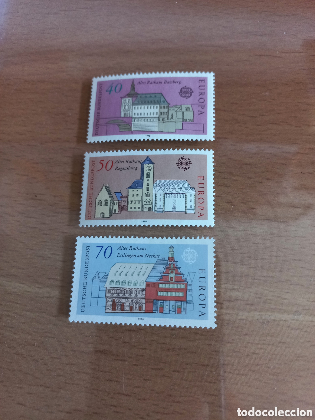 Stamps: SERIE DE SELLOS ALEMANIA **A&Ntilde;O 1978