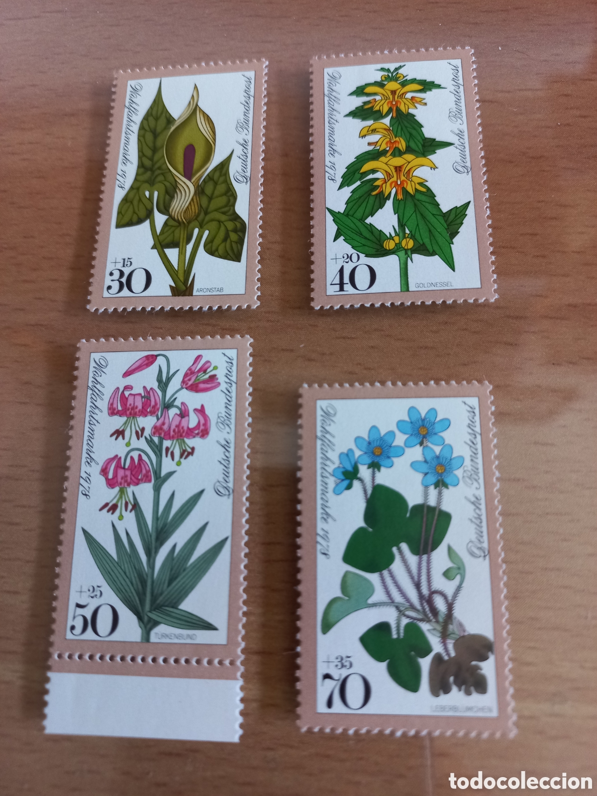 Stamps: SERIE DE SELLOS ALEMANIA **A&Ntilde;O 1978