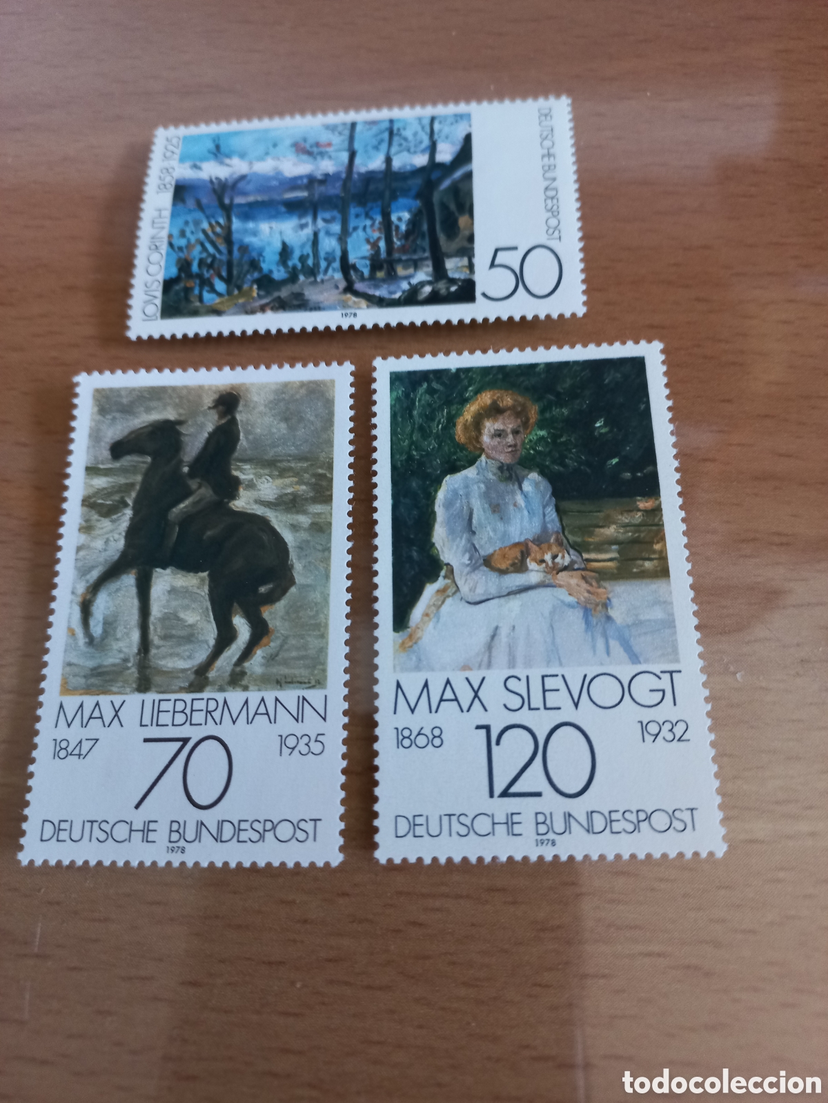Sellos: SERIE DE SELLOS ALEMANIA **A&Ntilde;O 1978