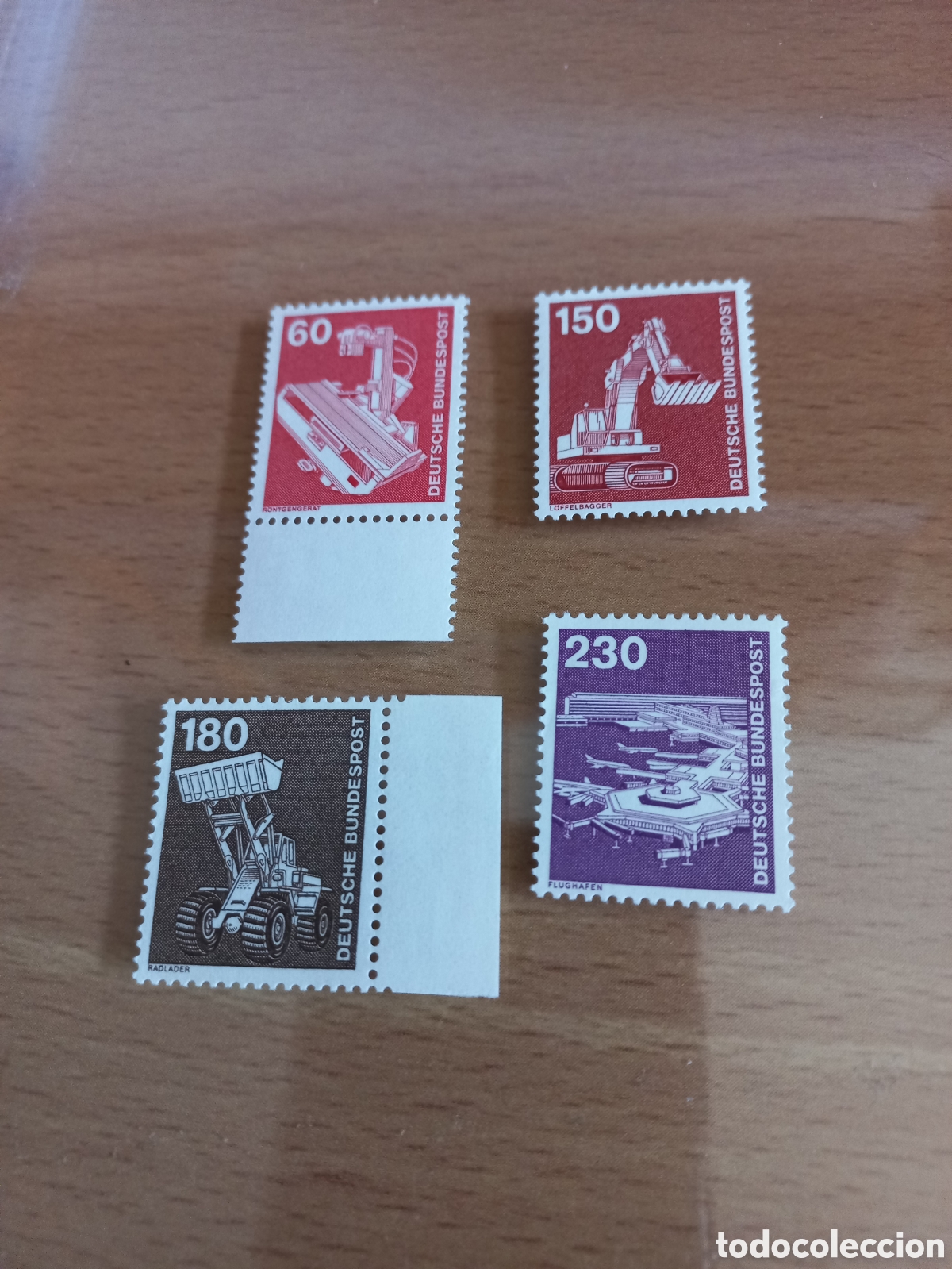 Sellos: SERIE DE SELLOS ALEMANIA **A&Ntilde;O 1978