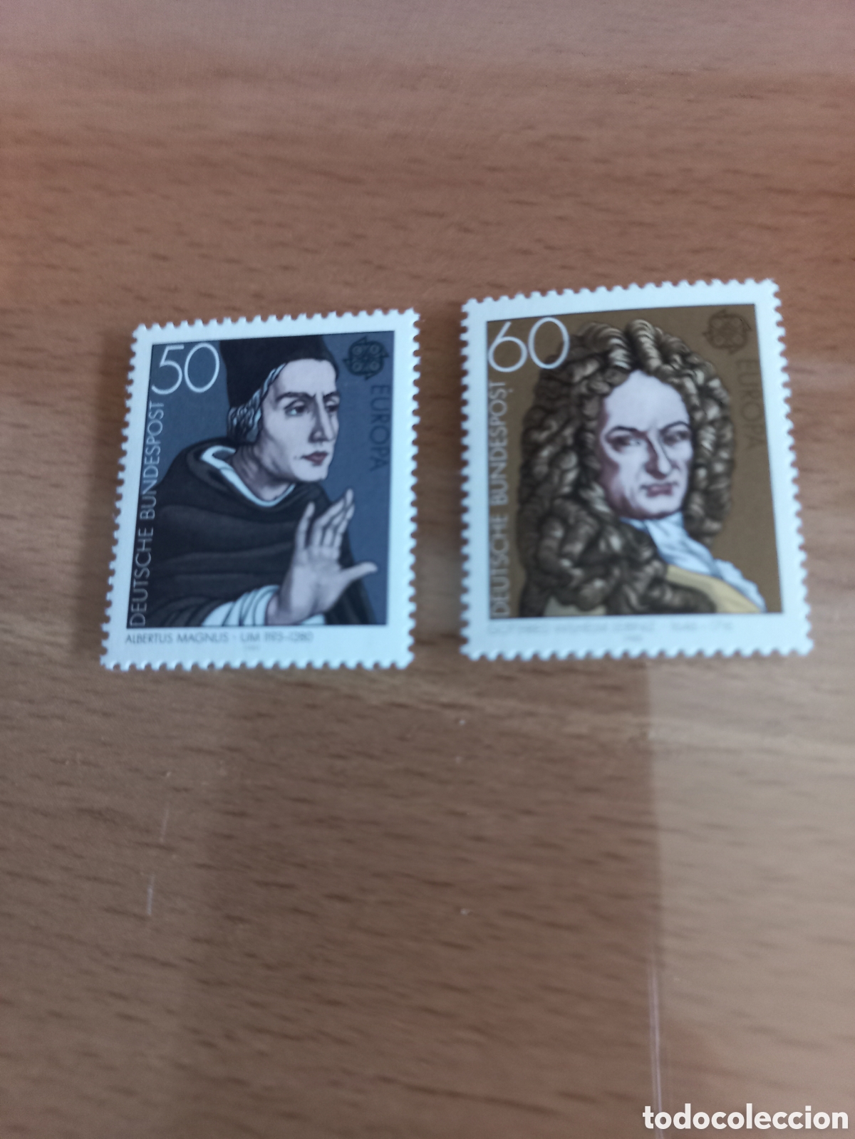 Sellos: SERIE DE SELLOS ALEMANIA **A&Ntilde;O 1980