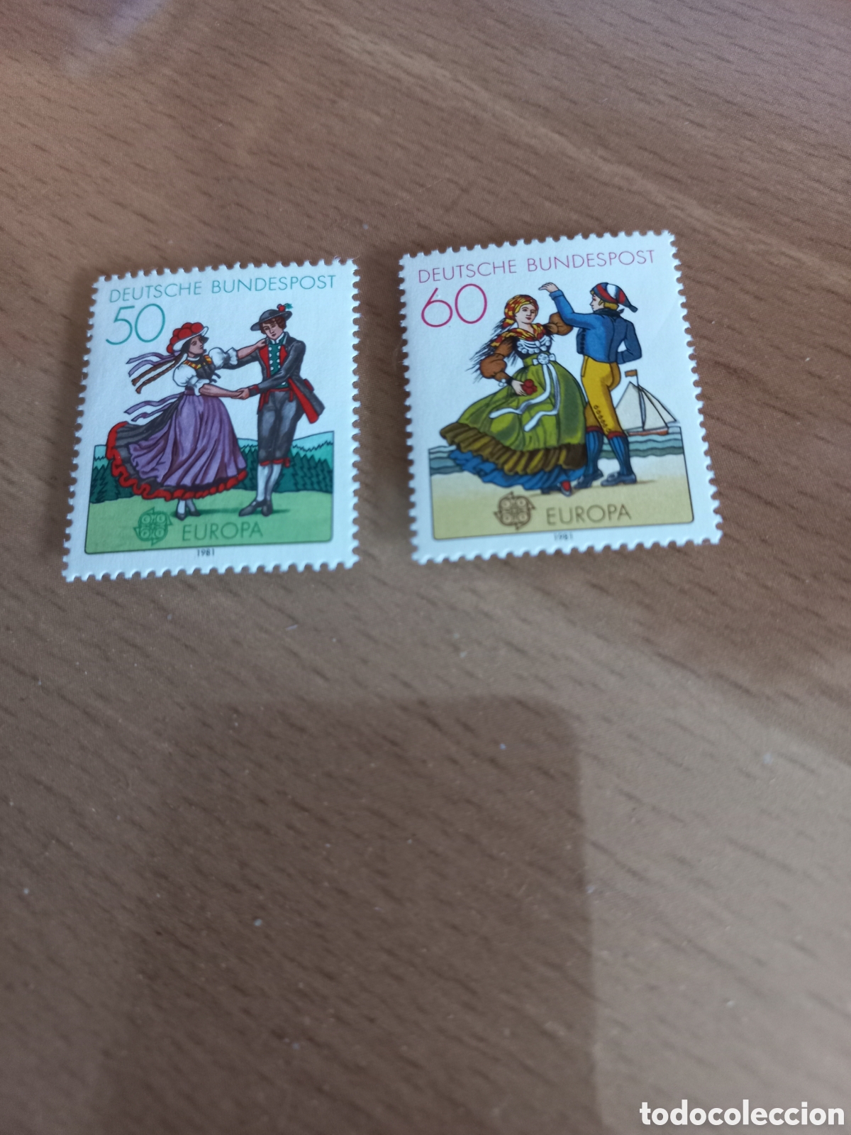 Timbres: SERIE DE SELLOS ALEMANIA **A&Ntilde;O 1981