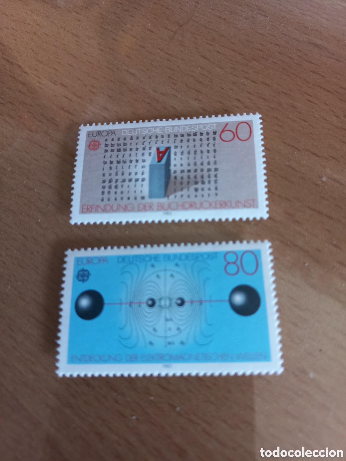 Selos: SERIE DE SELLOS ALEMANIA **A&Ntilde;O 1983