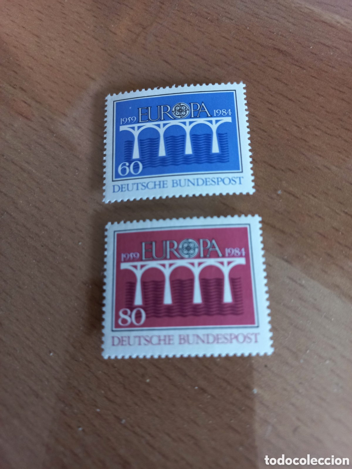 Selos: SERIE DE SELLOS ALEMANIA **A&Ntilde;O 1984