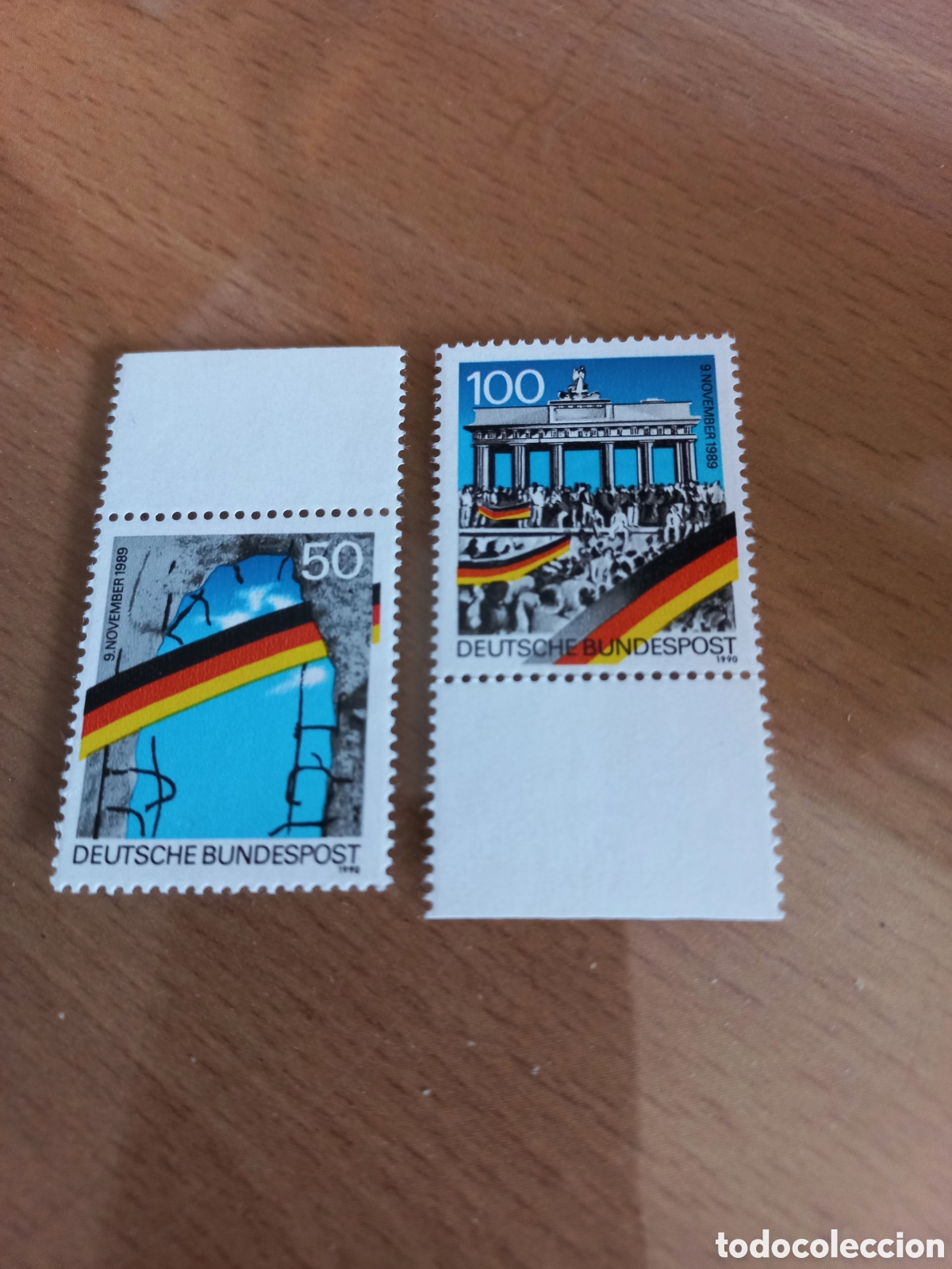 Selos: SERIE DE SELLOS ALEMANIA **A&Ntilde;O 1990