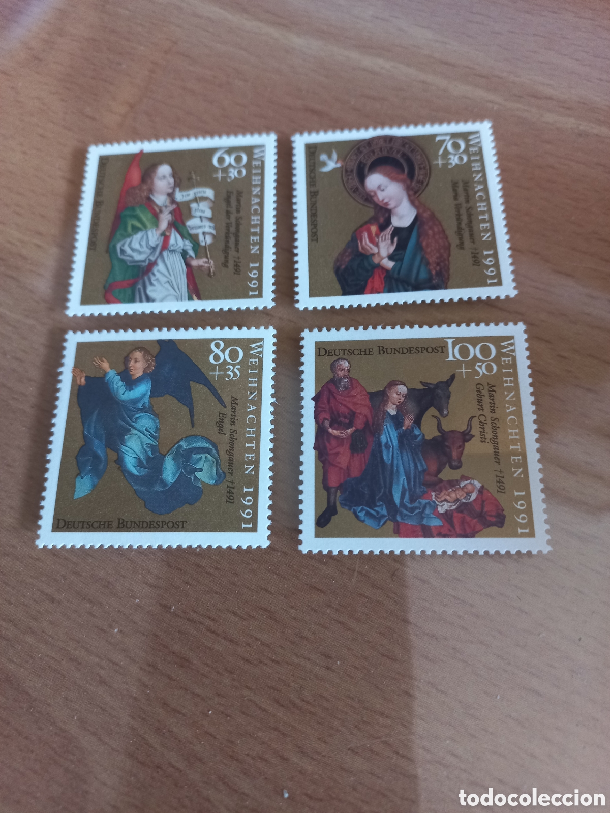 Briefmarken: SERIE DE SELLOS ALEMANIA **A&Ntilde;O 1991