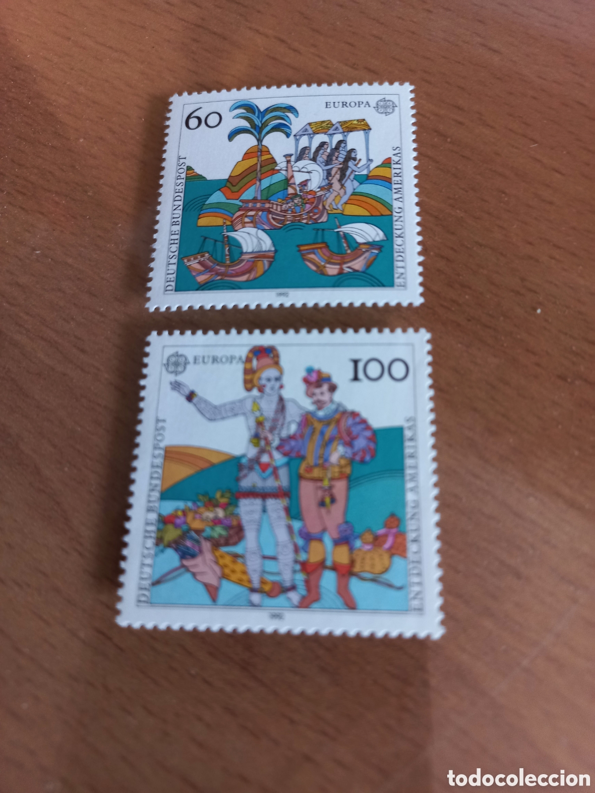 Briefmarken: SERIE DE SELLOS ALEMANIA **A&Ntilde;O 1992