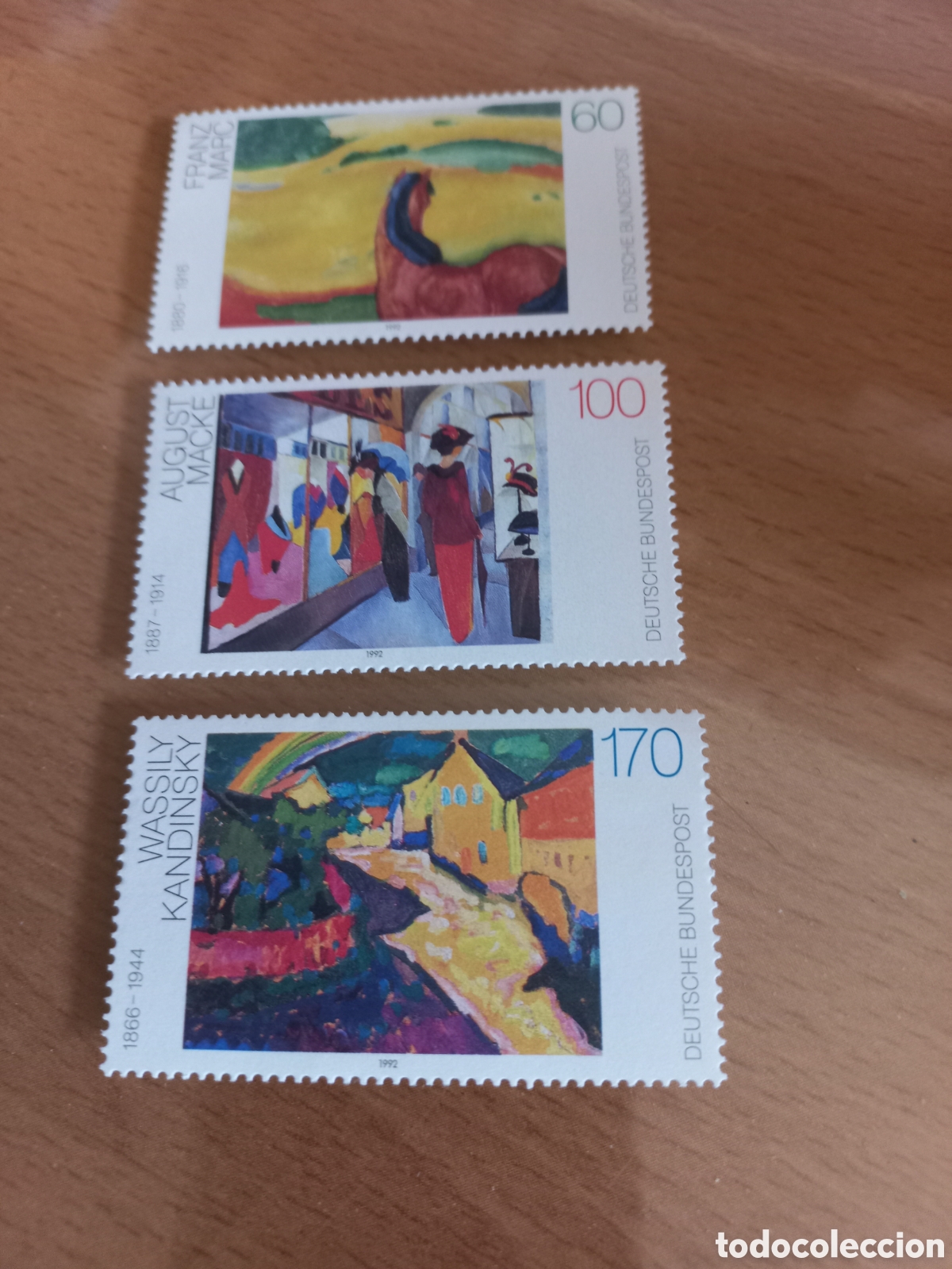 Briefmarken: SERIE DE SELLOS ALEMANIA **A&Ntilde;O 1992