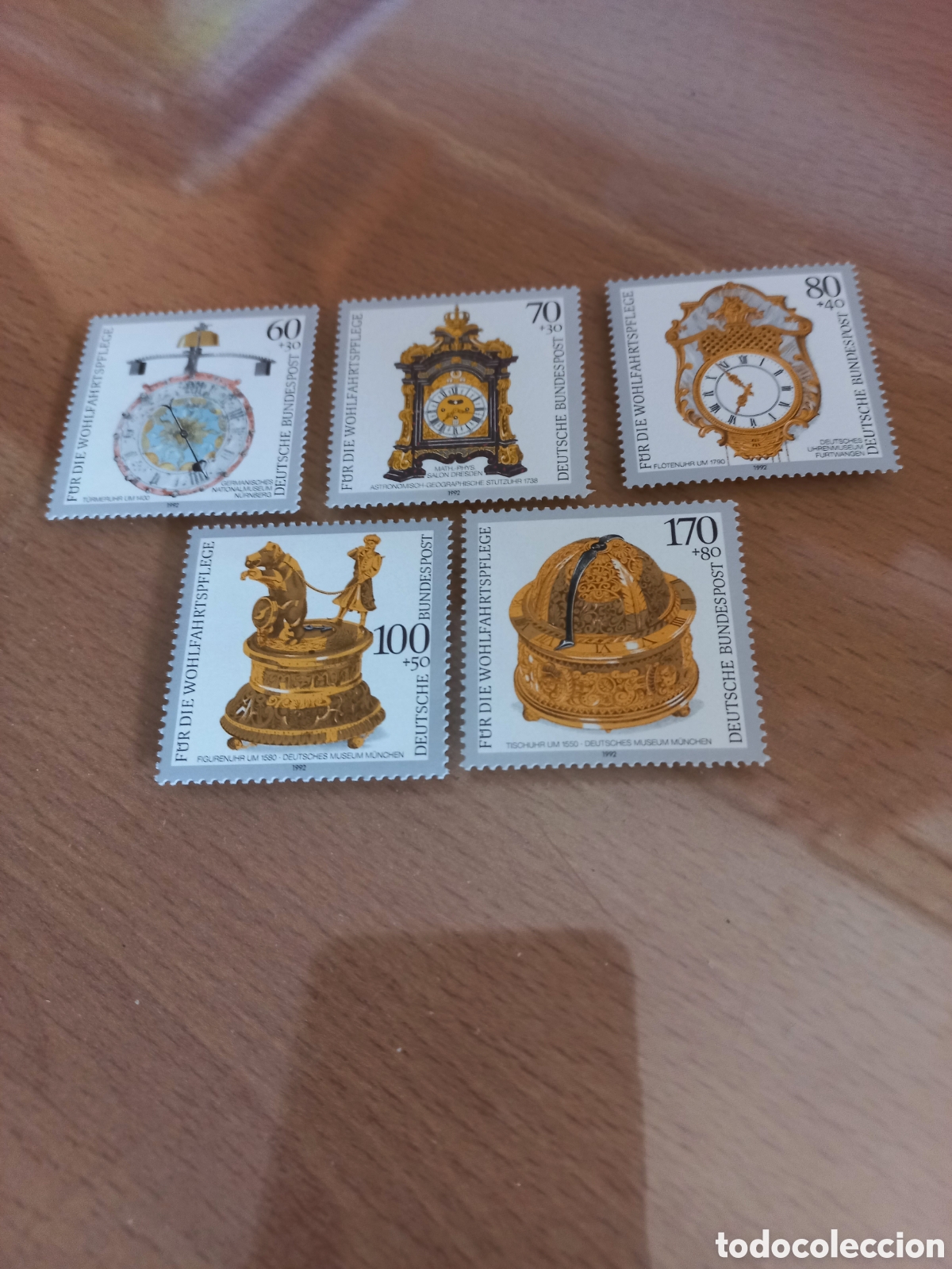 Briefmarken: SERIE DE SELLOS ALEMANIA **A&Ntilde;O 1992