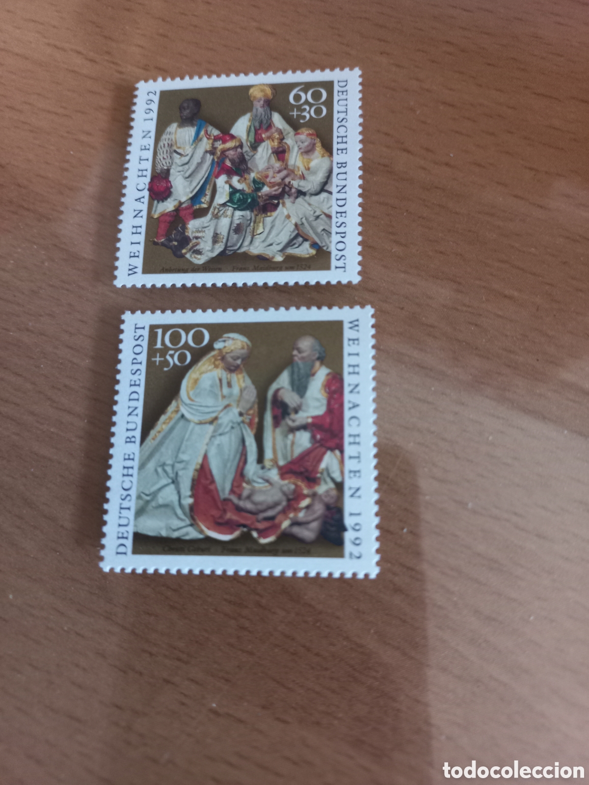 Briefmarken: SERIE DE SELLOS ALEMANIA **A&Ntilde;O 1992