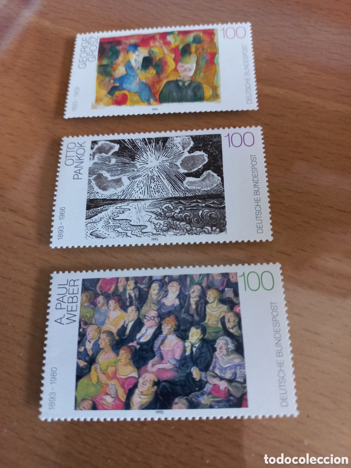 Briefmarken: SERIE DE SELLOS ALEMANIA **A&Ntilde;O 1993