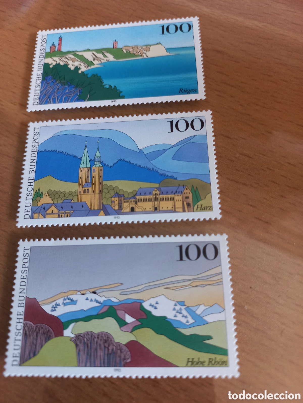 Briefmarken: SERIE DE SELLOS ALEMANIA **A&Ntilde;O 1993