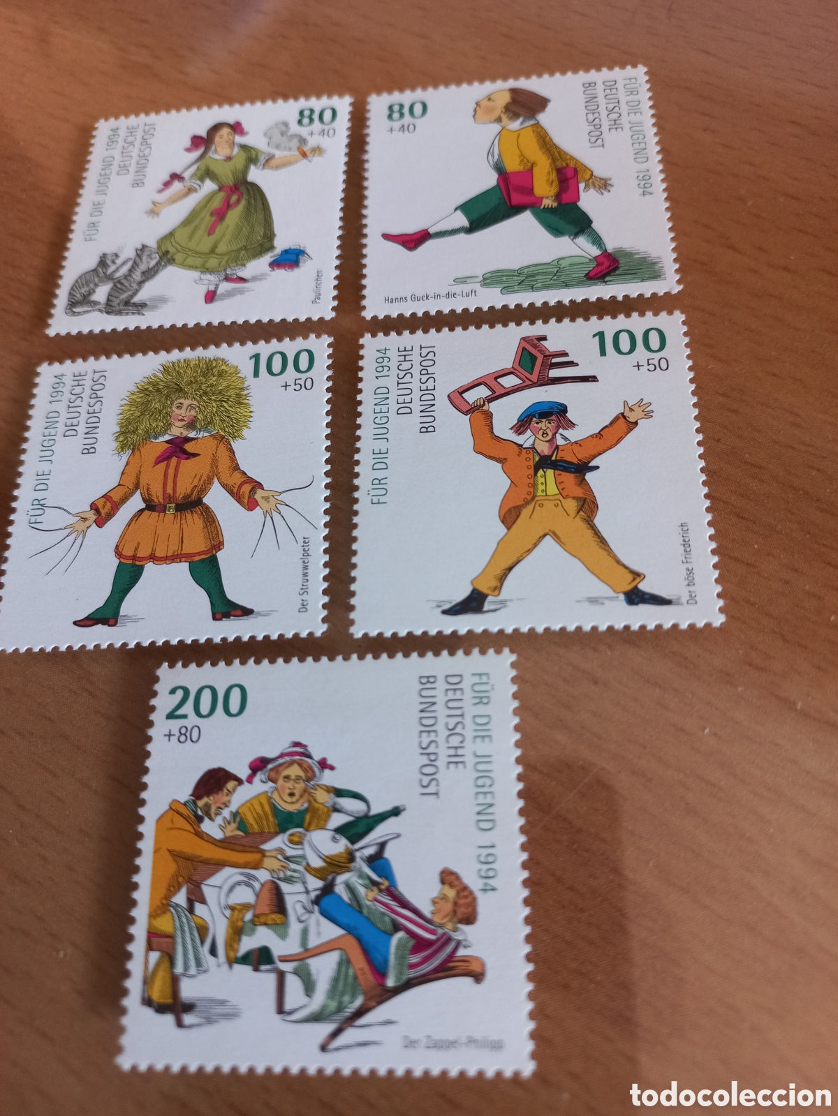 Briefmarken: SERIE SELLOS ALEMANIA **A&Ntilde;O 1994