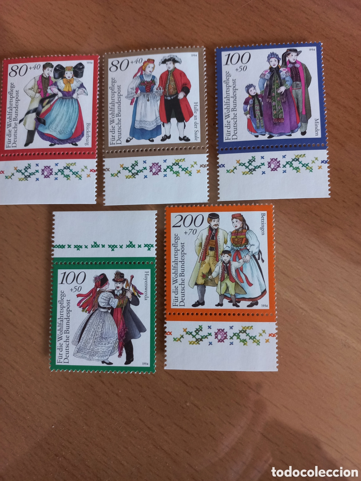 Briefmarken: SERIE DE SELLOS ALEMANIA **A&Ntilde;O 1994