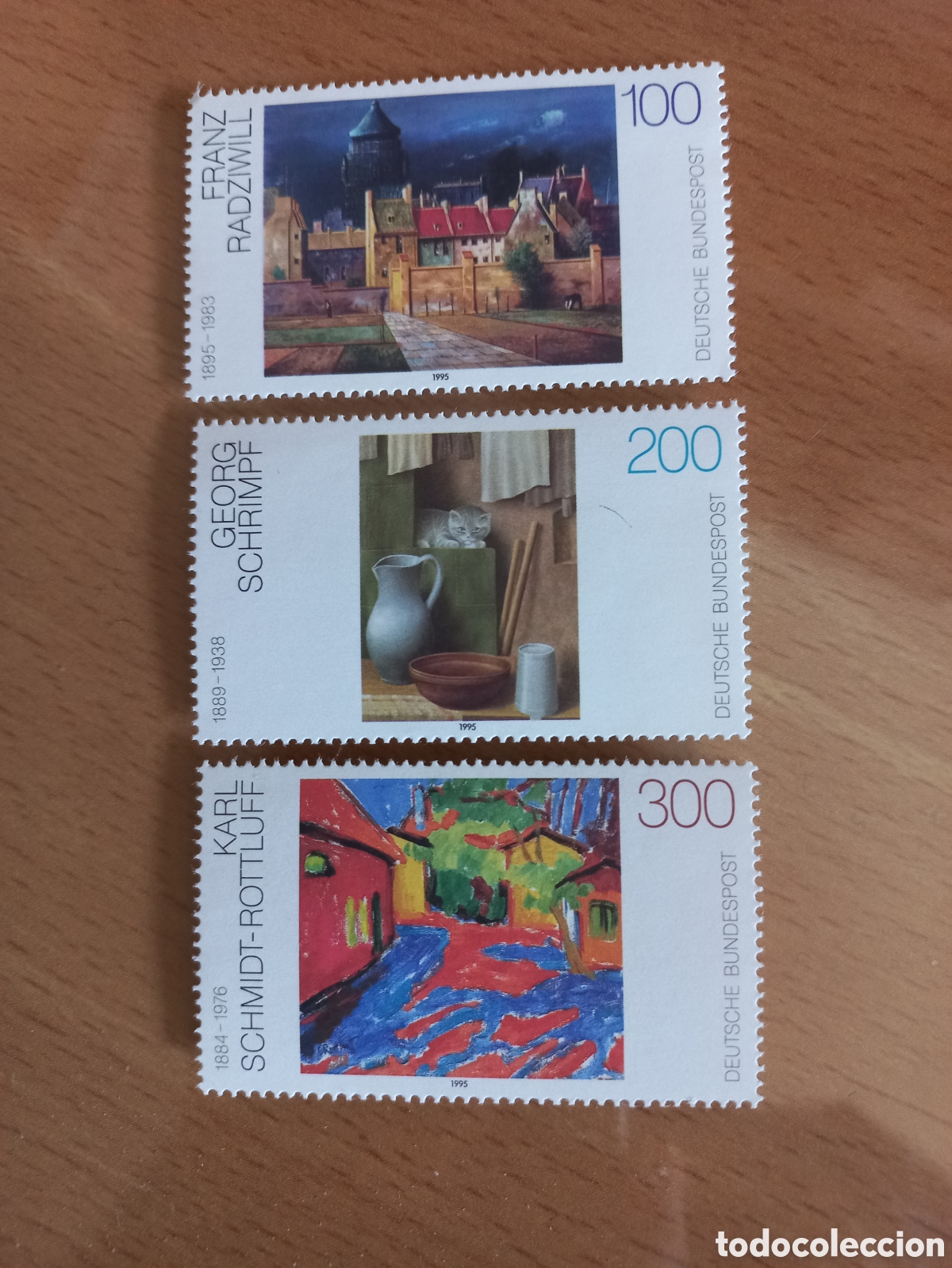 Briefmarken: SERIE DE SELLOS ALEMANIA **A&Ntilde;O 1995