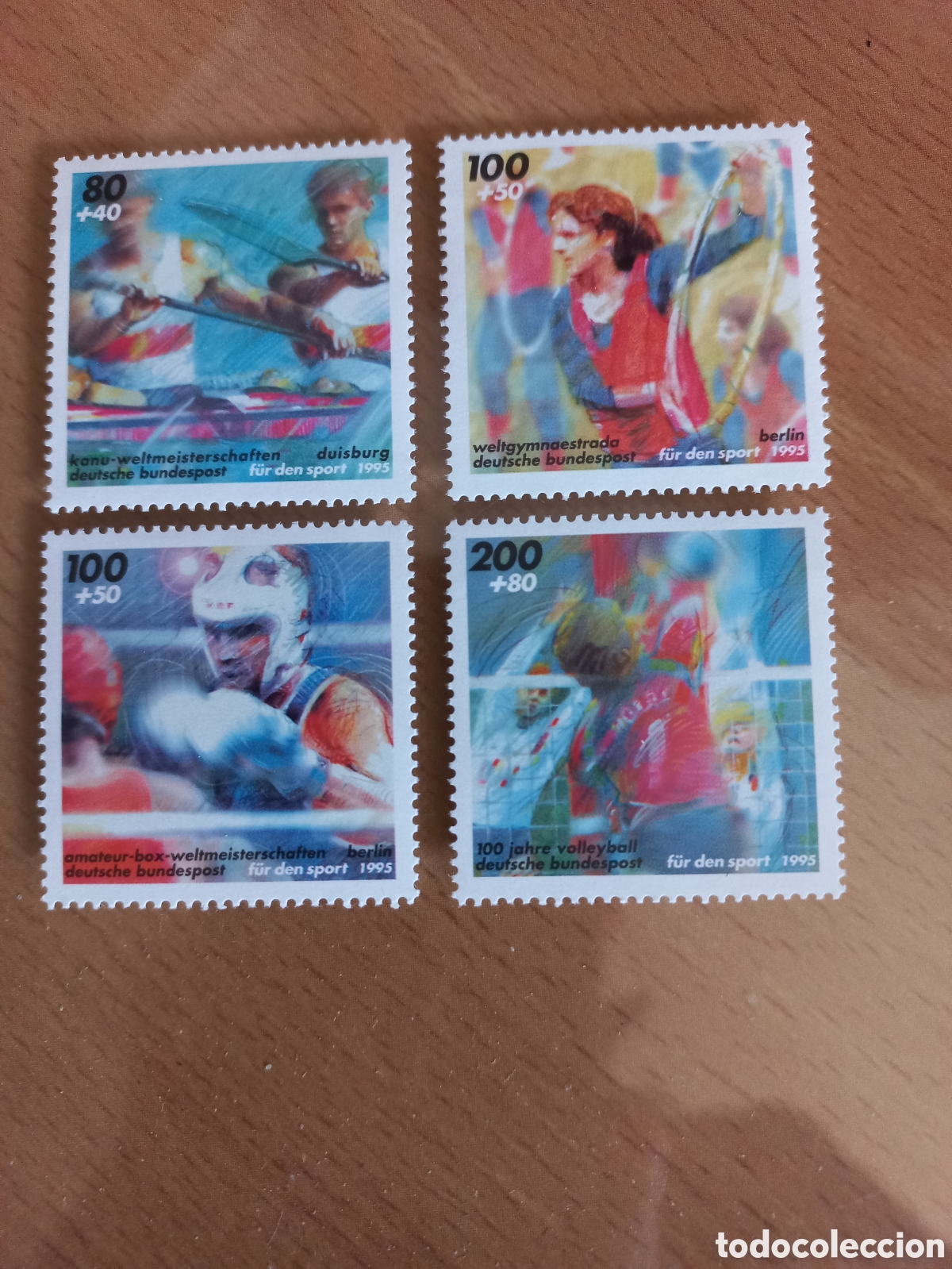 Briefmarken: SERIE DE SELLOS ALEMANIA **A&Ntilde;O 1995