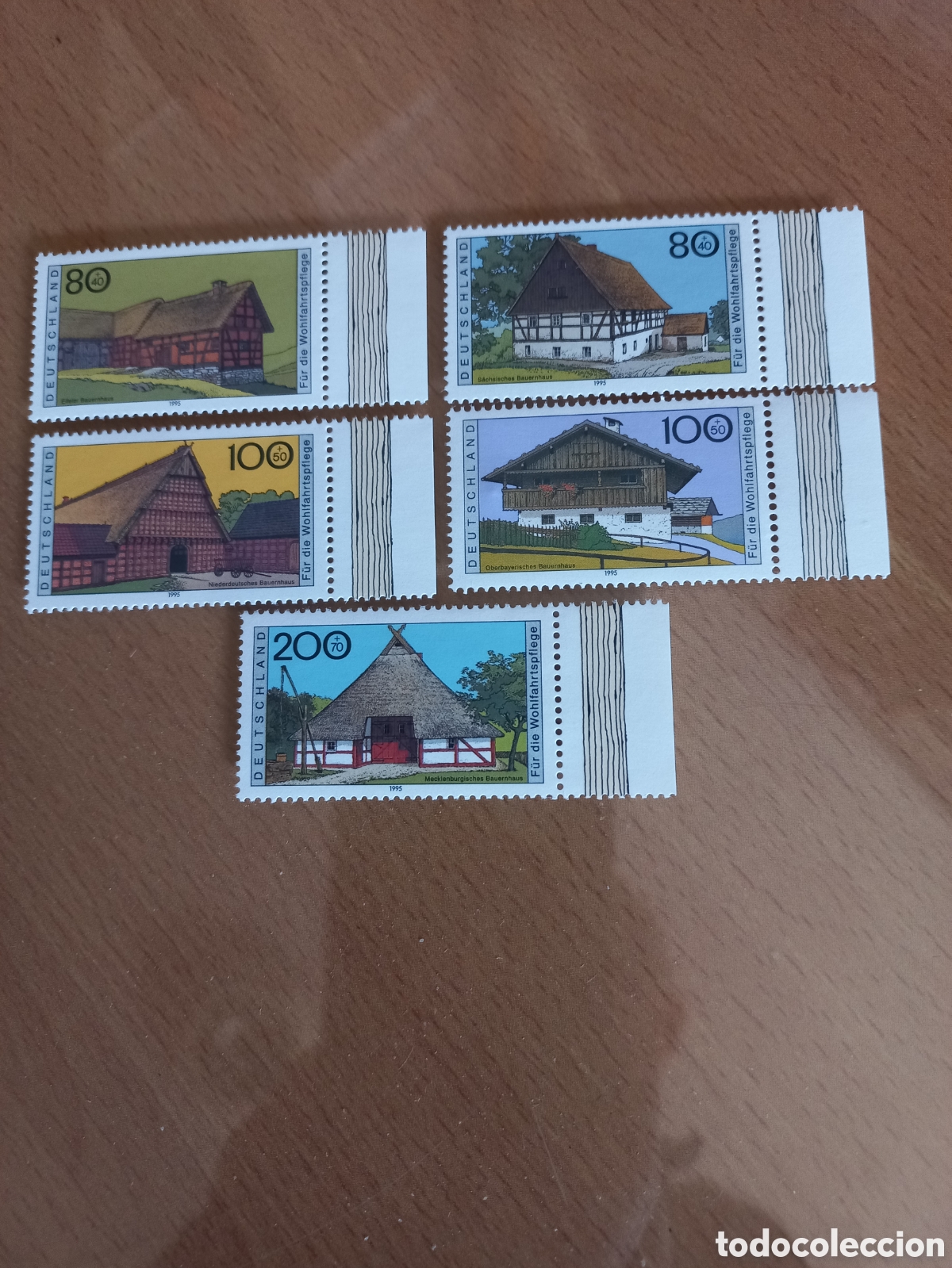 Briefmarken: SERIE DE SELLOS ALEMANIA **A&Ntilde;O 1995