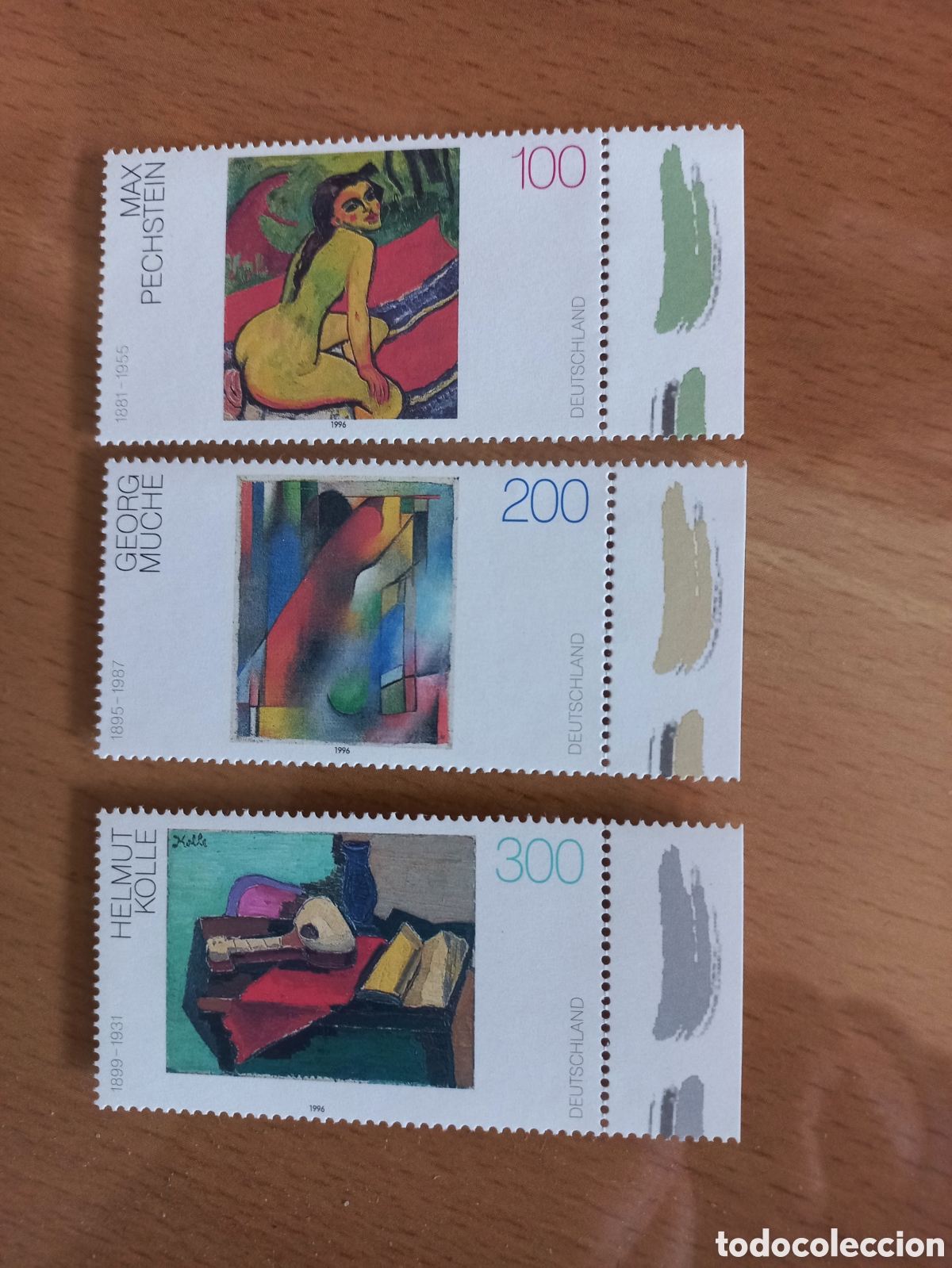 Briefmarken: SERIE DE SELLOS ALEMANIA **A&Ntilde;O 1996