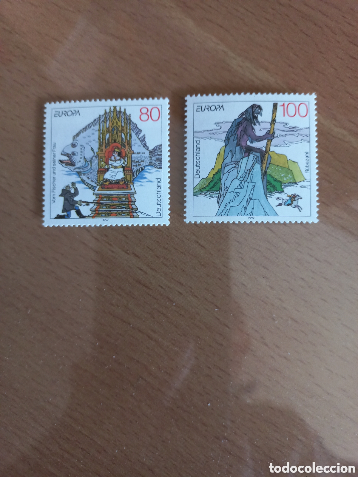 Sellos: SERIE DE SELLOS ALEMANIA **A&Ntilde;O 1997
